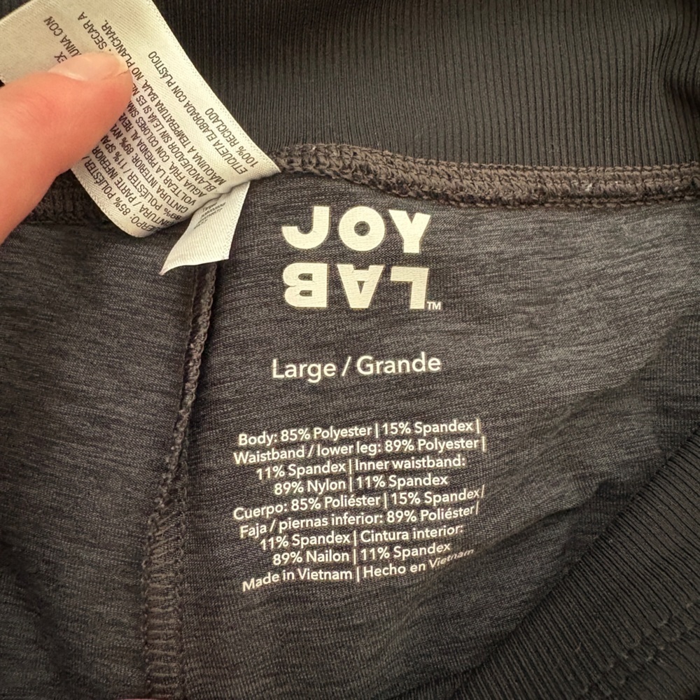 Joylab Color block Ribbed leggings - Picture 4 of 8